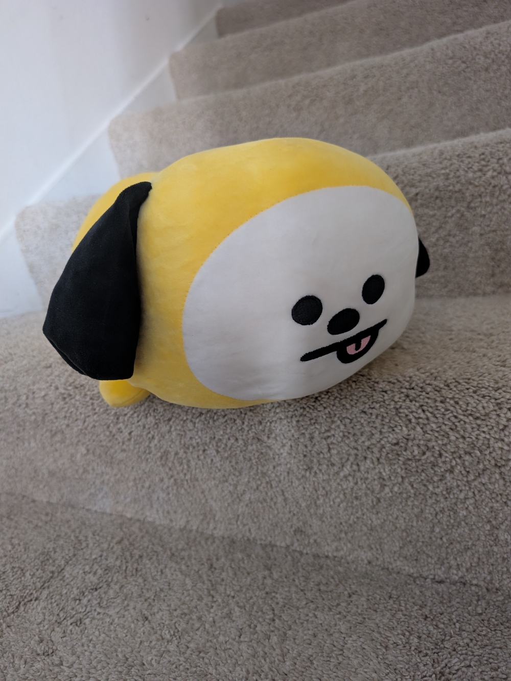 BTS Chimmy Large Yellow Plush Character Pillow
